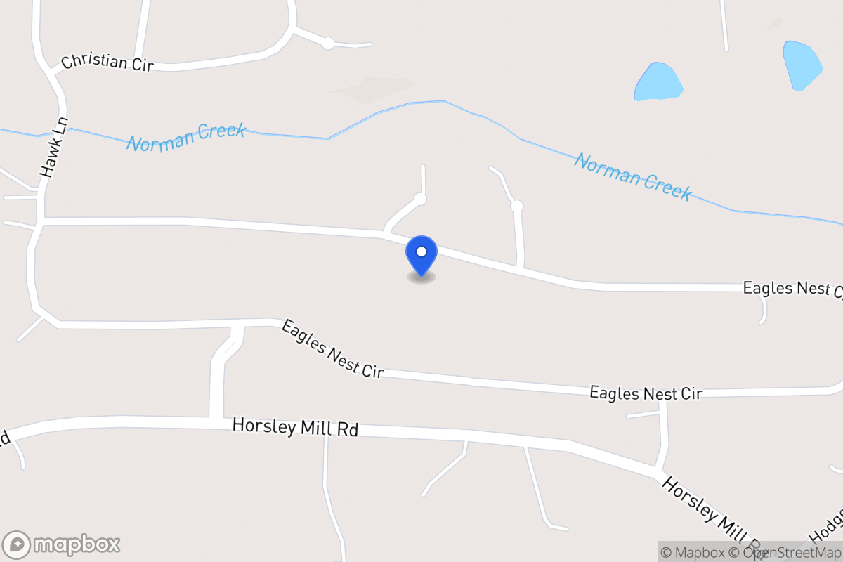 Map of 632 Eagles Nest Cir