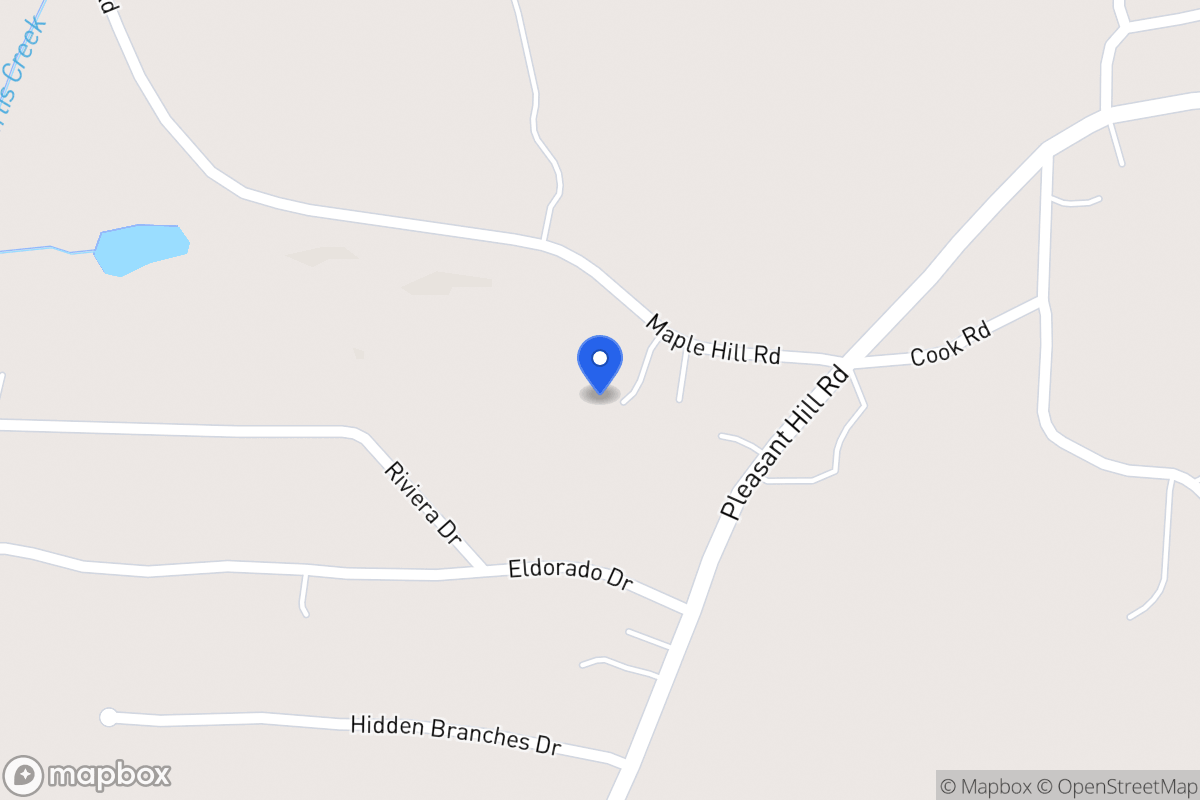 Map of 471 Maple Hill Rd