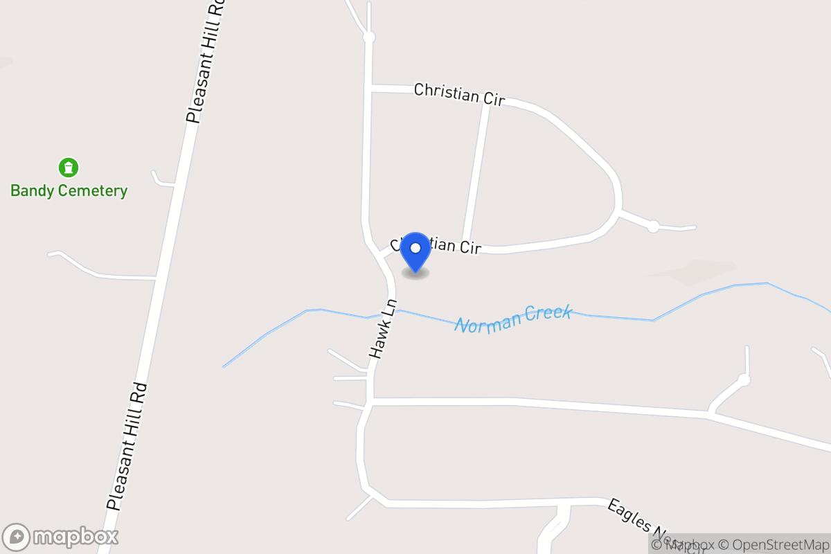 Map of 201 Christian Cir