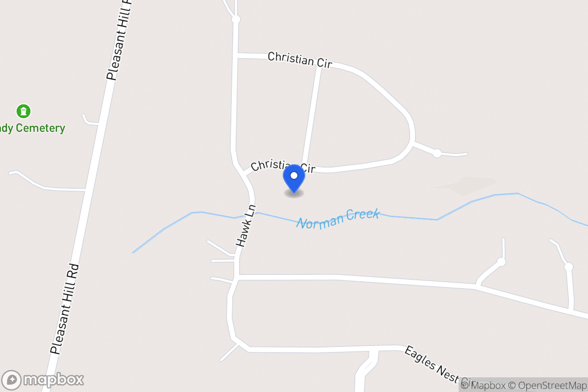 Map of 209 Christian Cir