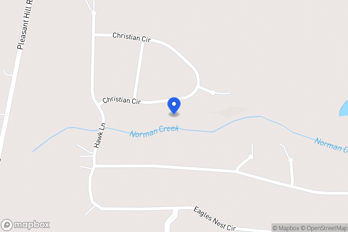 Map of 233 Christian Cir