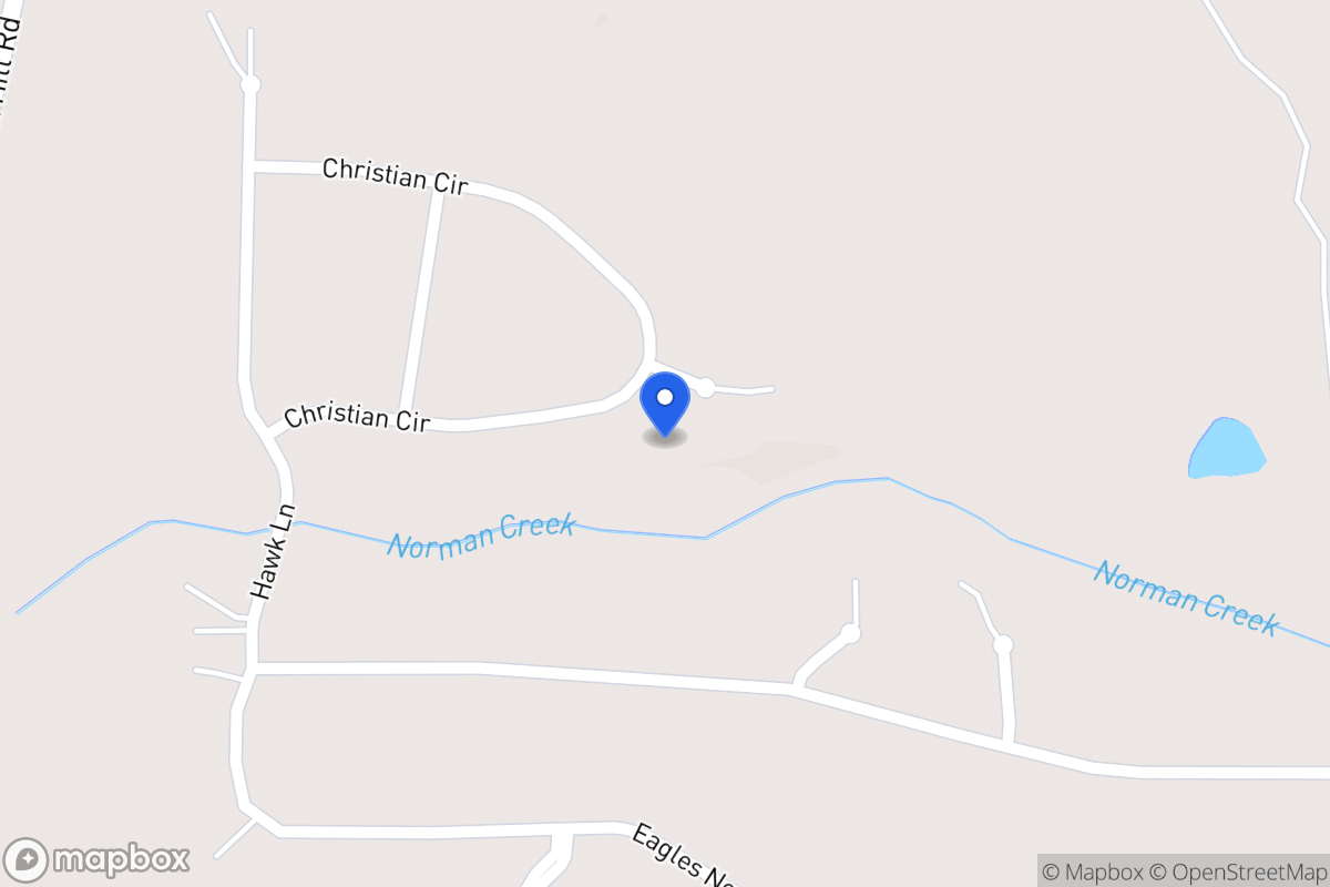Map of 245 Christian Cir