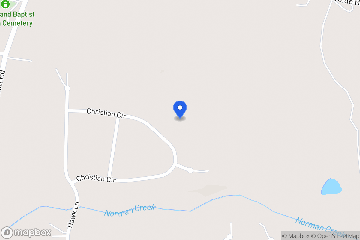 Map of 257 Christian Cir