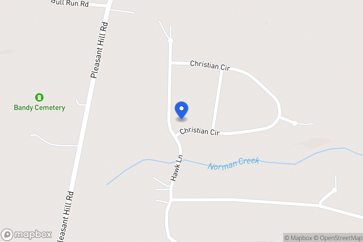 Map of 200 Christian Cir
