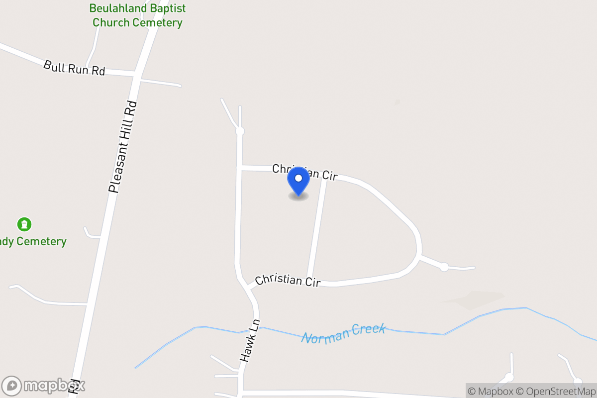 Map of 320 Chestnut Oak Dr