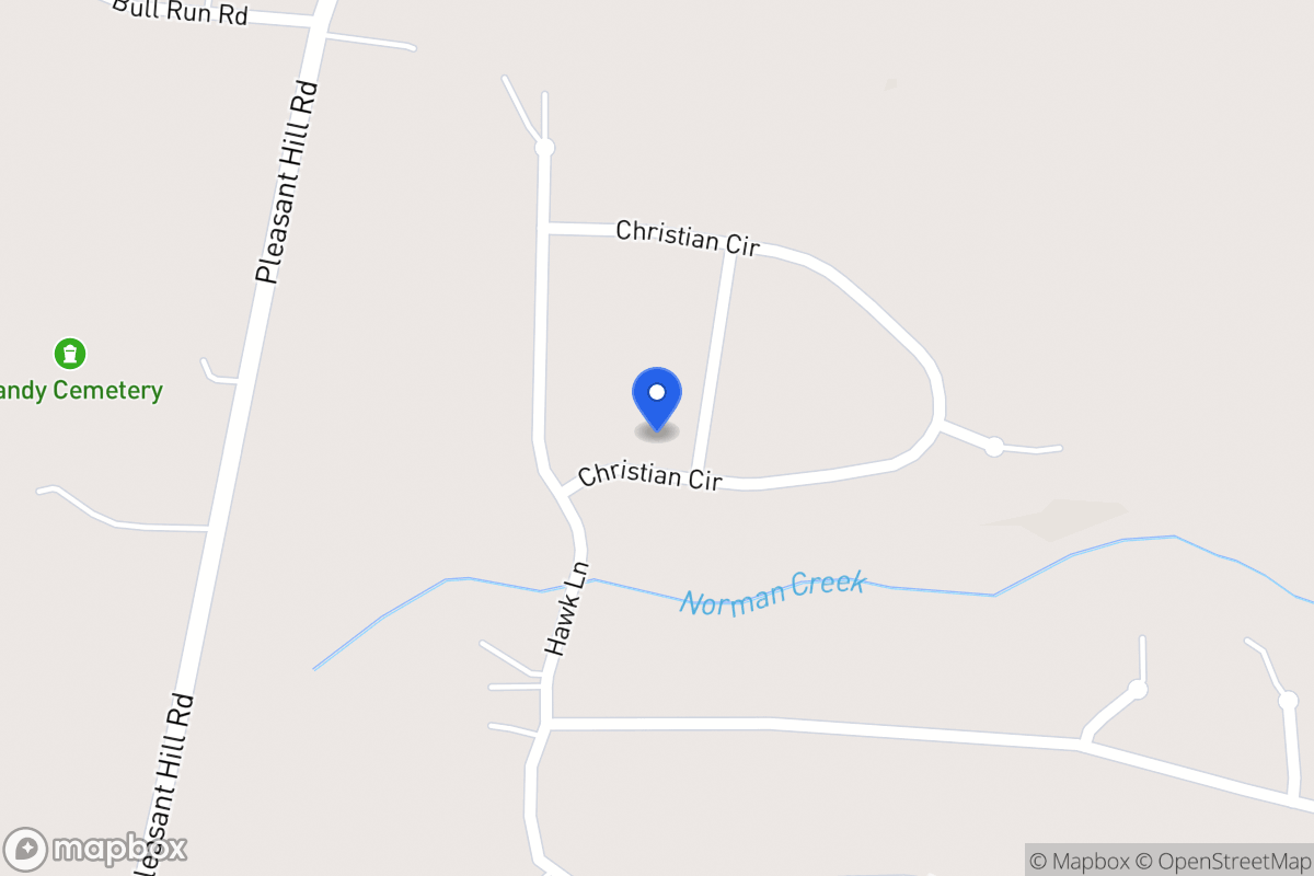 Map of 208 Christian Cir