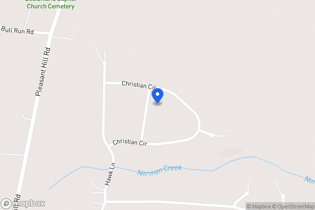 Map of 317 Chestnut Oak Dr
