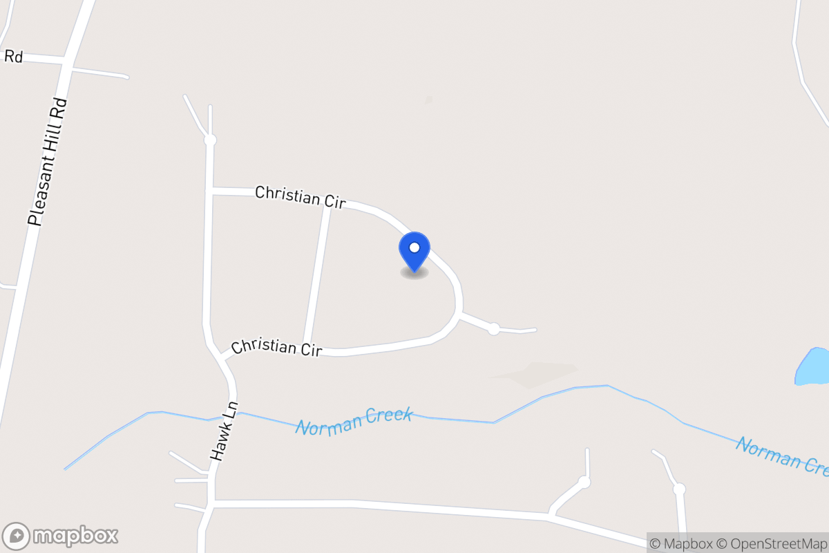 Map of 252 Christian Cir