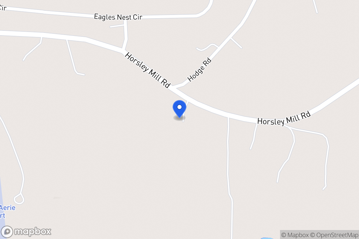 Map of 1695 Horsley Mill Rd
