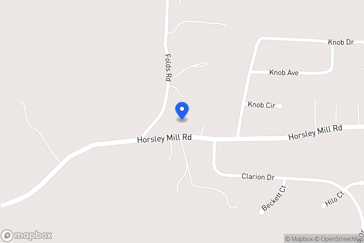 Map of 586 Horsley Mill Rd
