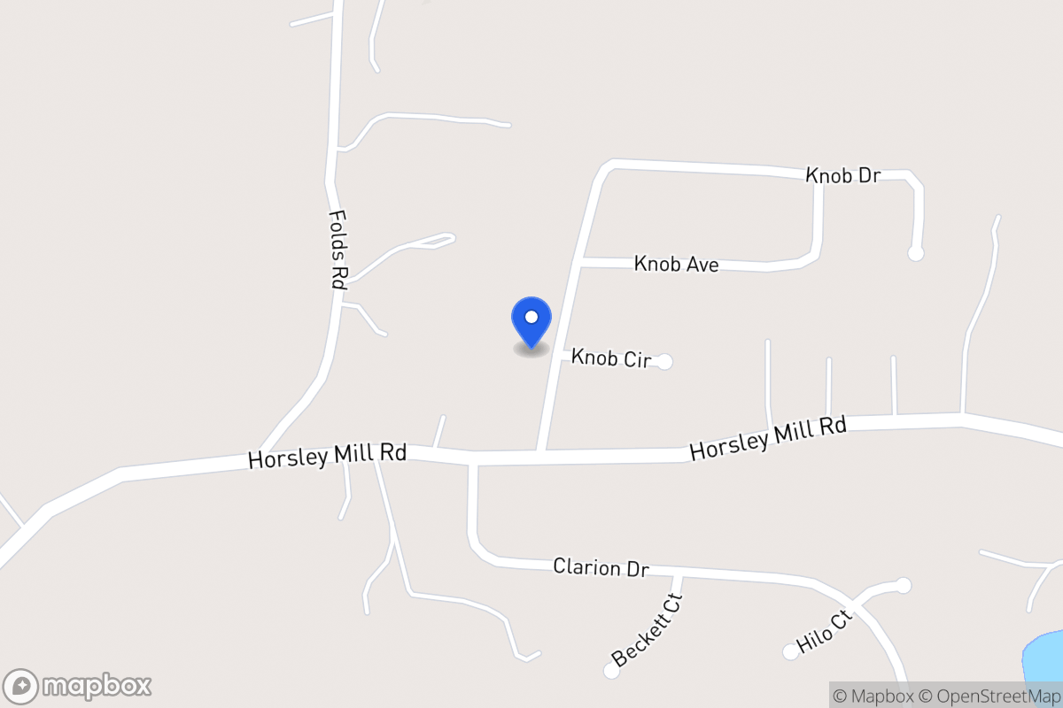 Map of 40 Knob Dr