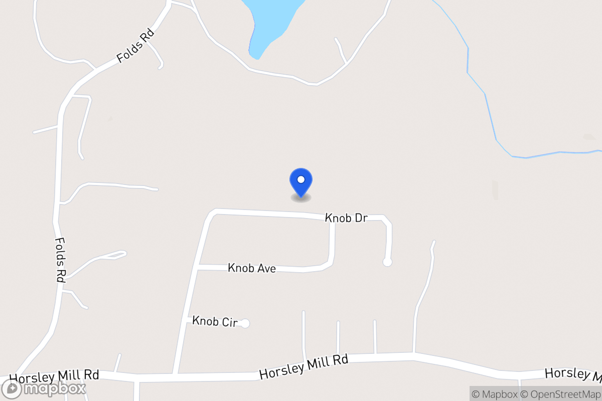 Map of 180 Knob Dr