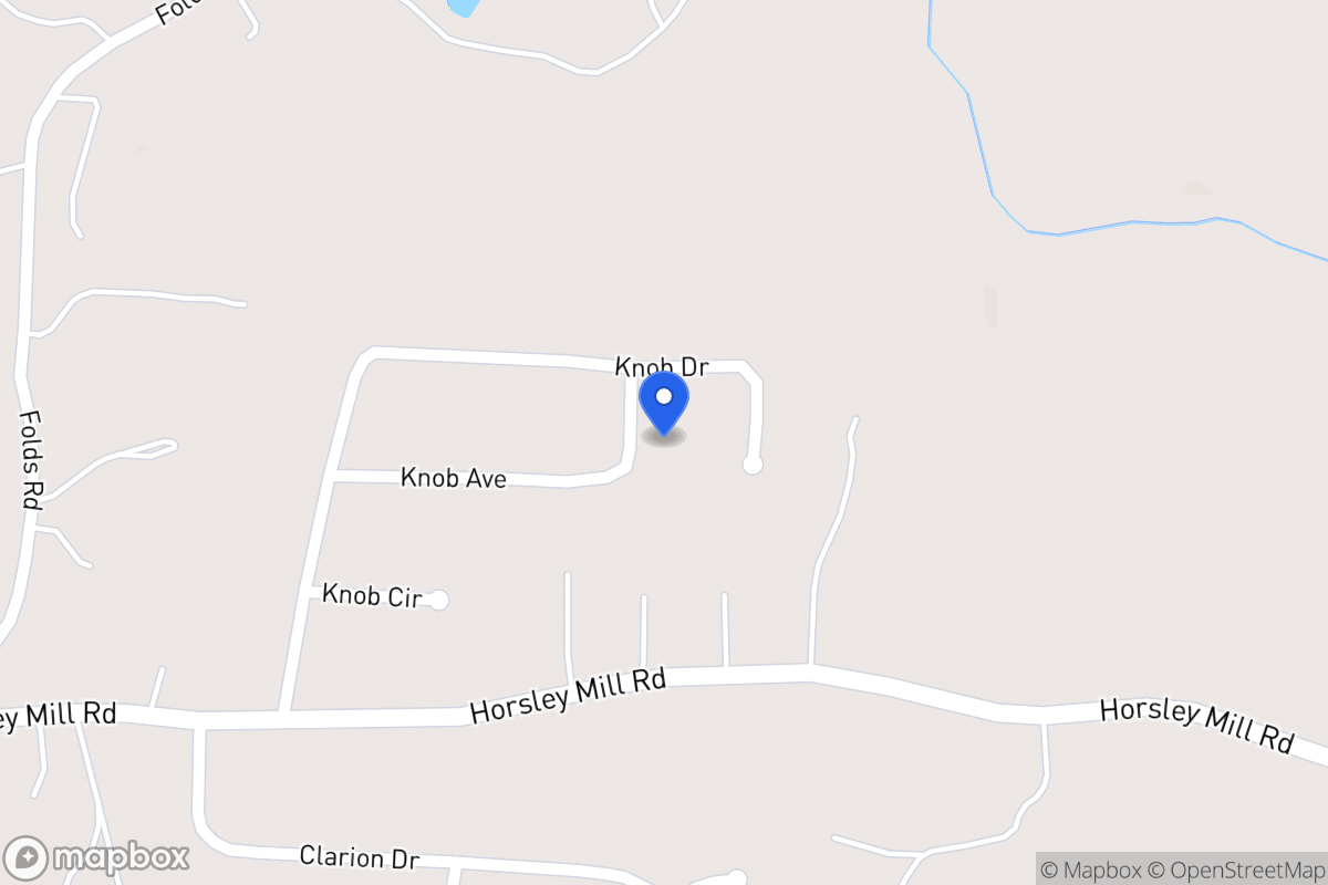 Map of 105 Knob Ave