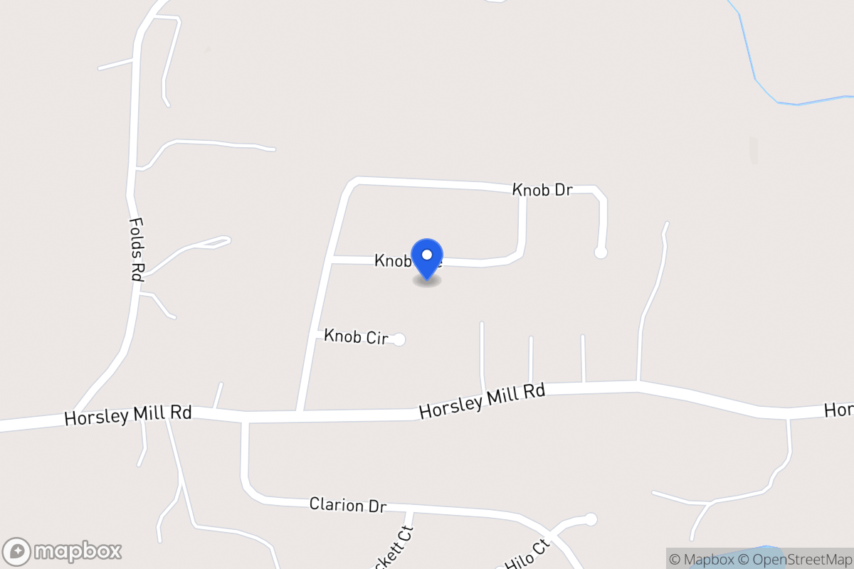 Map of 45 Knob Ave