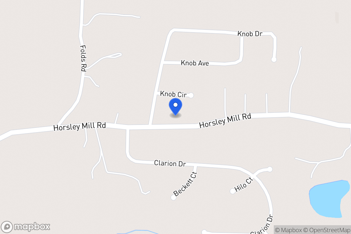 Map of 670 Horsley Mill Rd