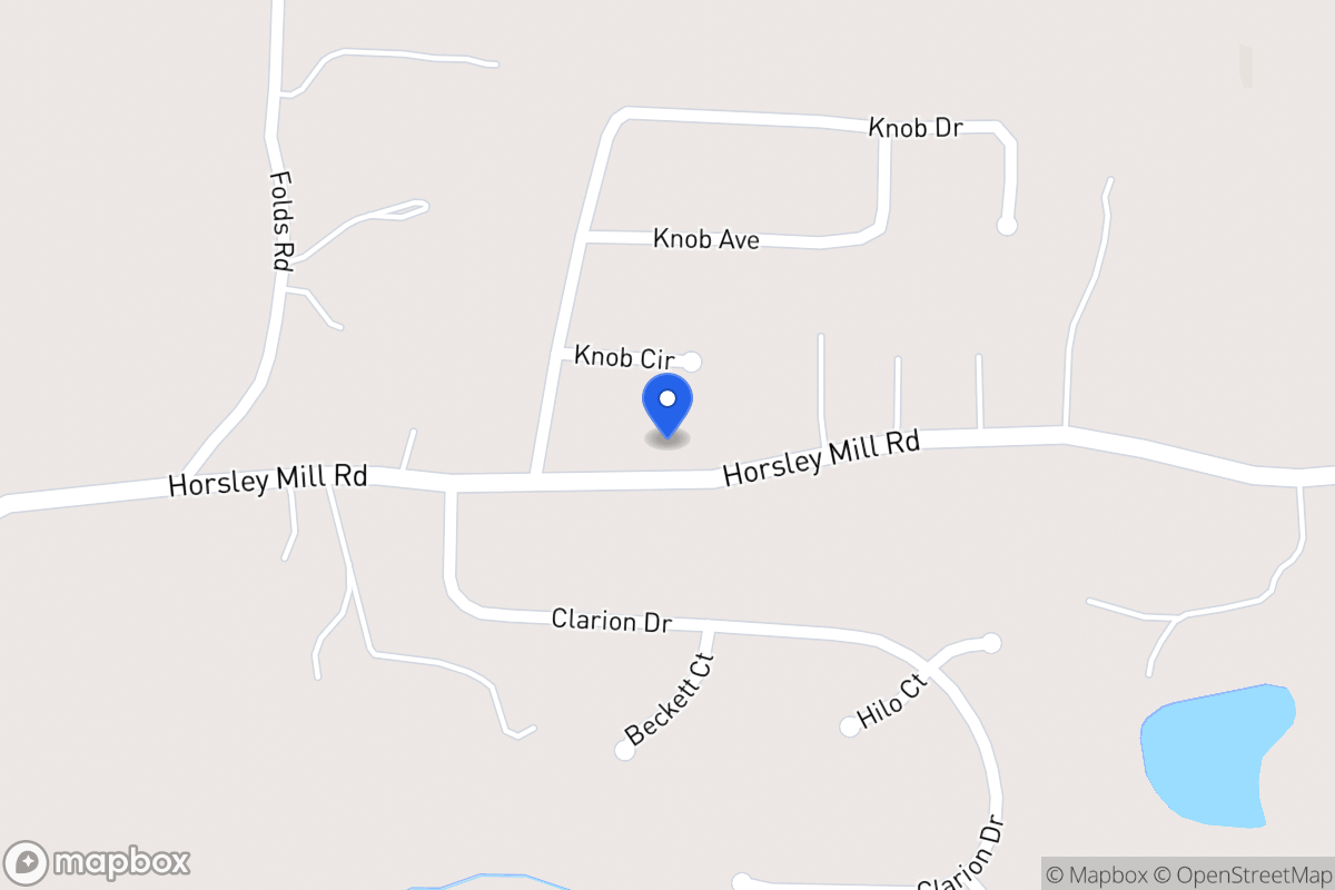 Map of 680 Horsley Mill Rd
