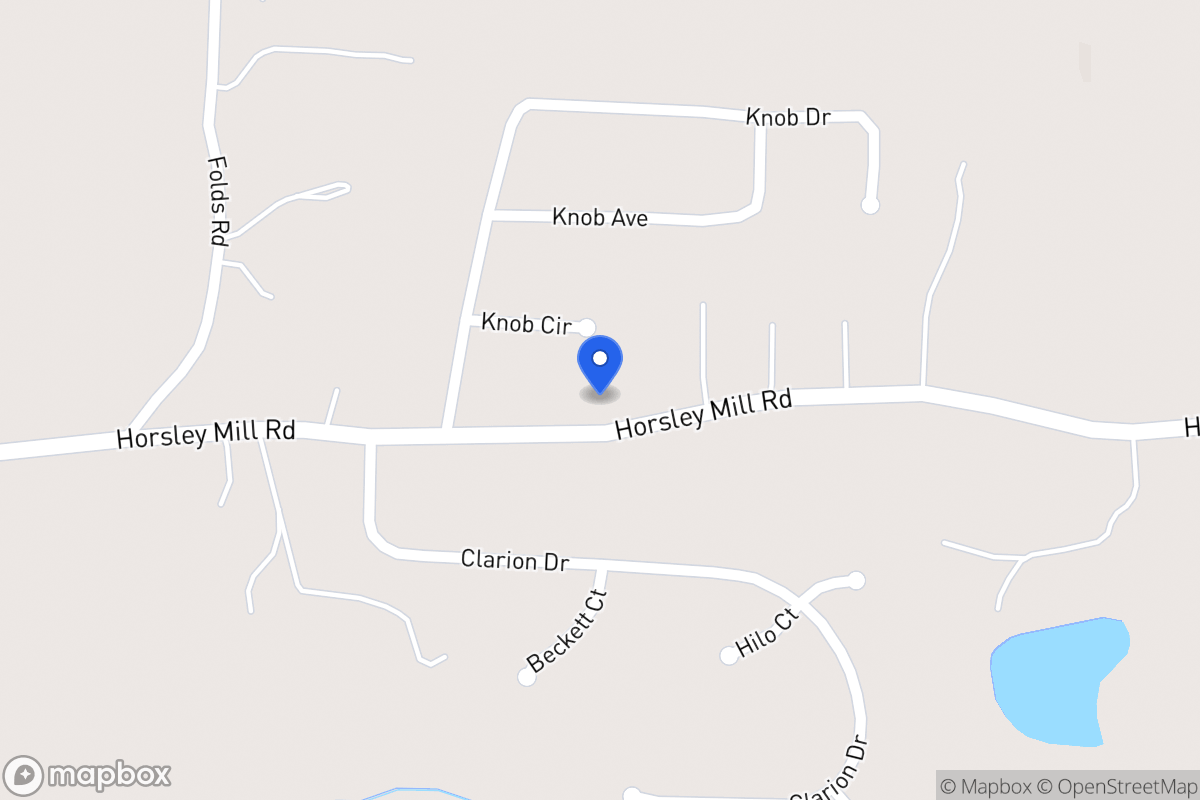 Map of 690 Horsley Mill Rd