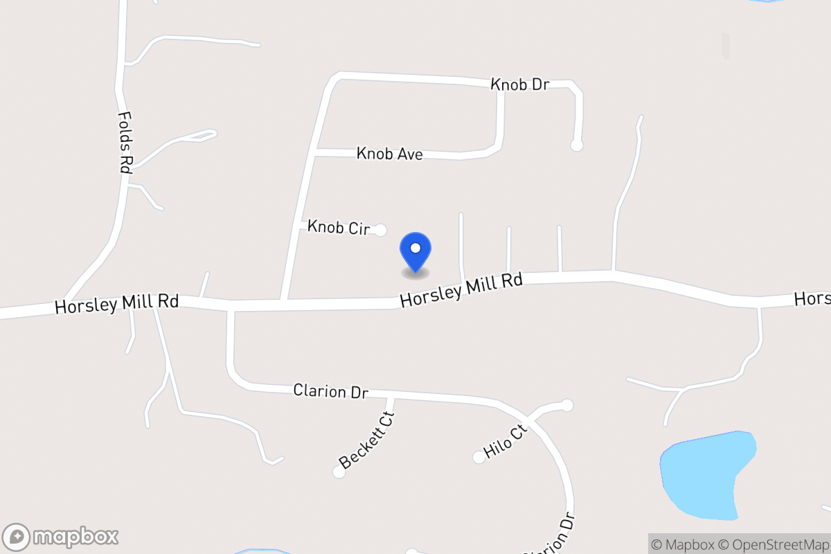 Map of 700 Horsley Mill Rd