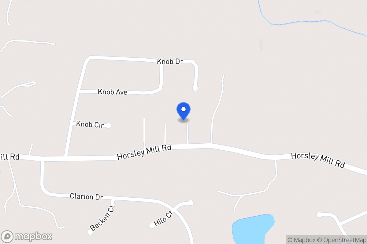 Map of 774 Horsley Mill Rd
