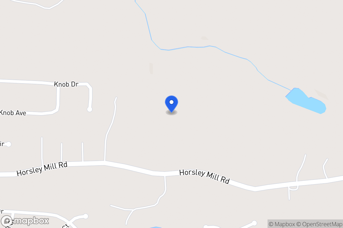 Map of 886 Horsley Mill Rd