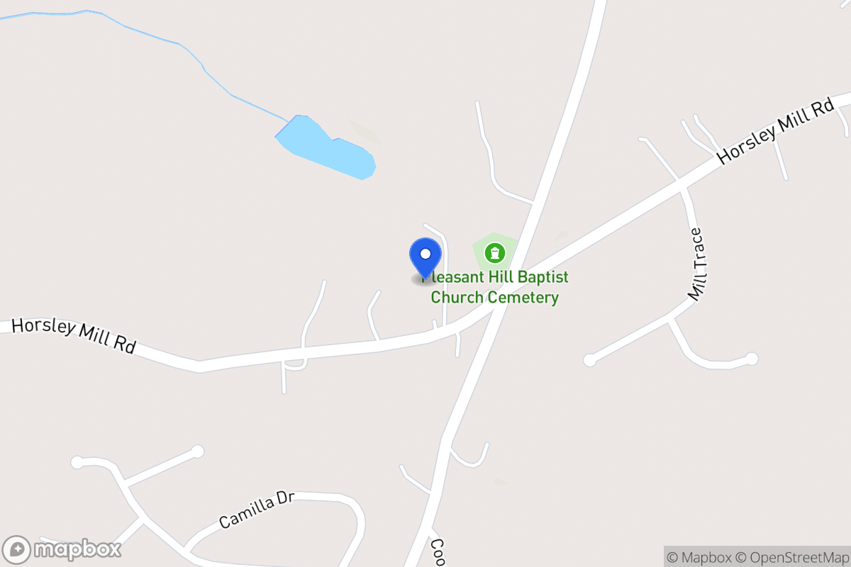 Map of 1090 Horsley Mill Rd