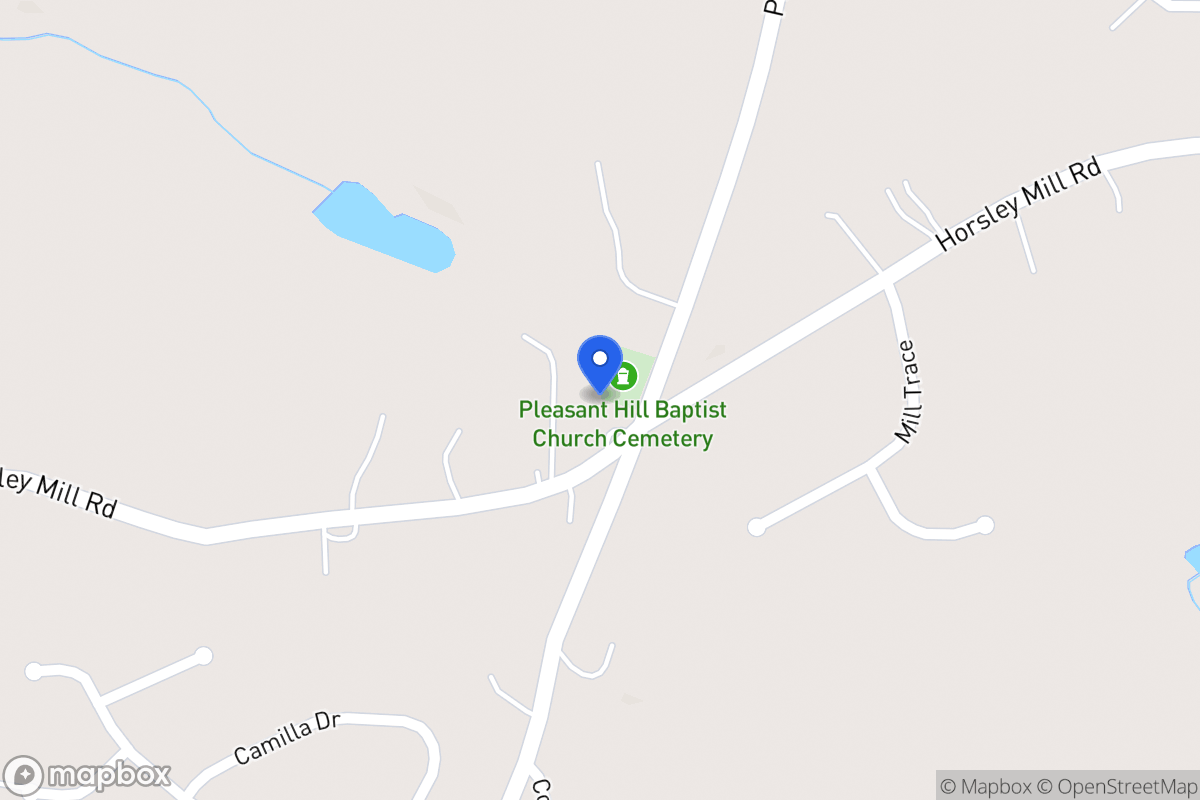 Map of 1116 Horsley Mill Rd