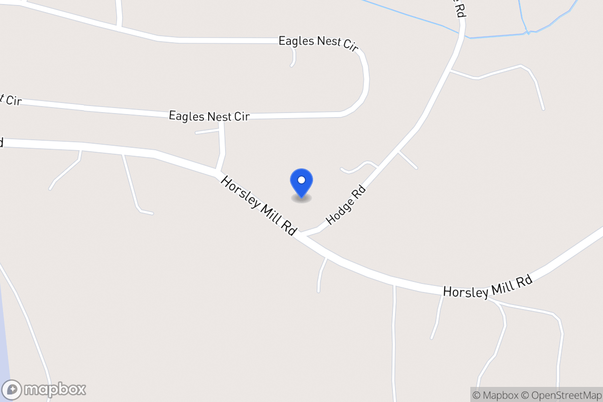 Map of 1662 Horsley Mill Rd