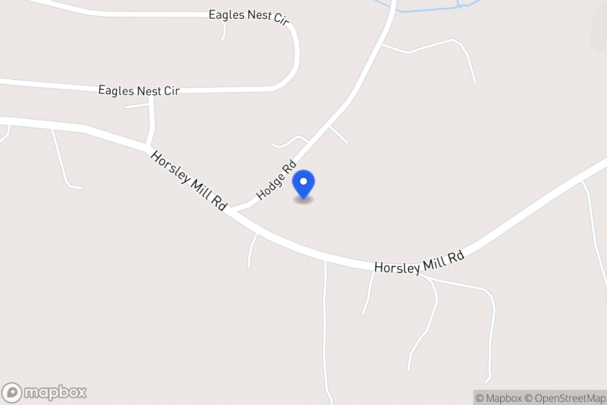 Map of 1720 Horsley Mill Rd