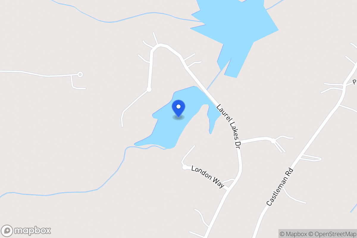 Map of Laurel Lakes Dr