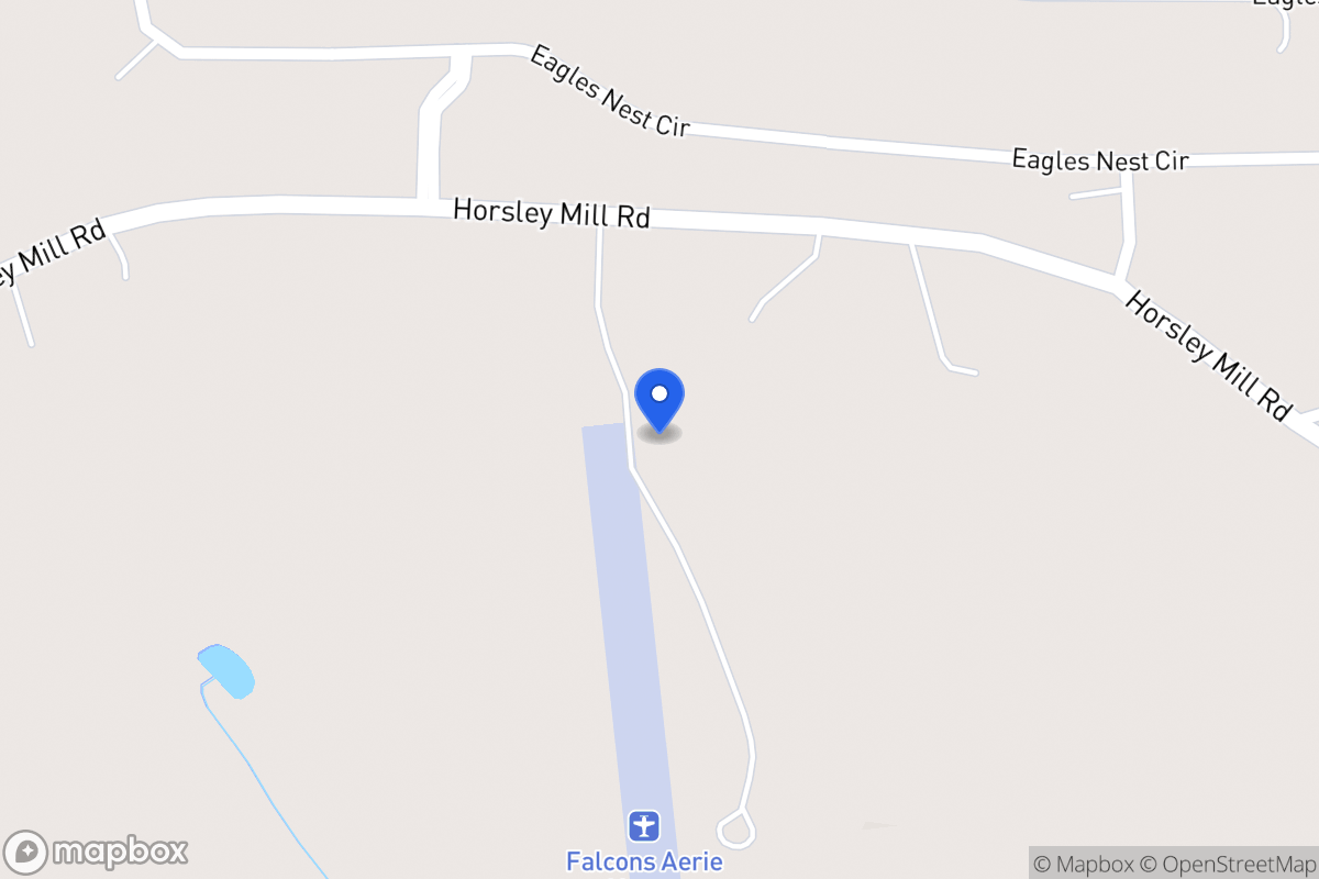 Map of 1441 Horsley Mill Rd