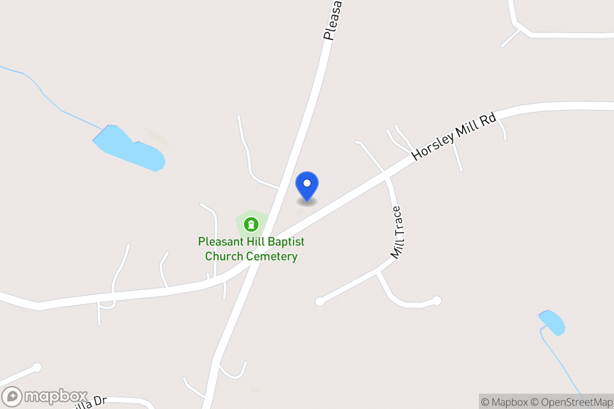Map of 1158 Horsley Mill Rd