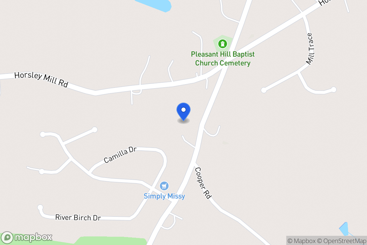 Map of 1148 Oak Mountain Rd