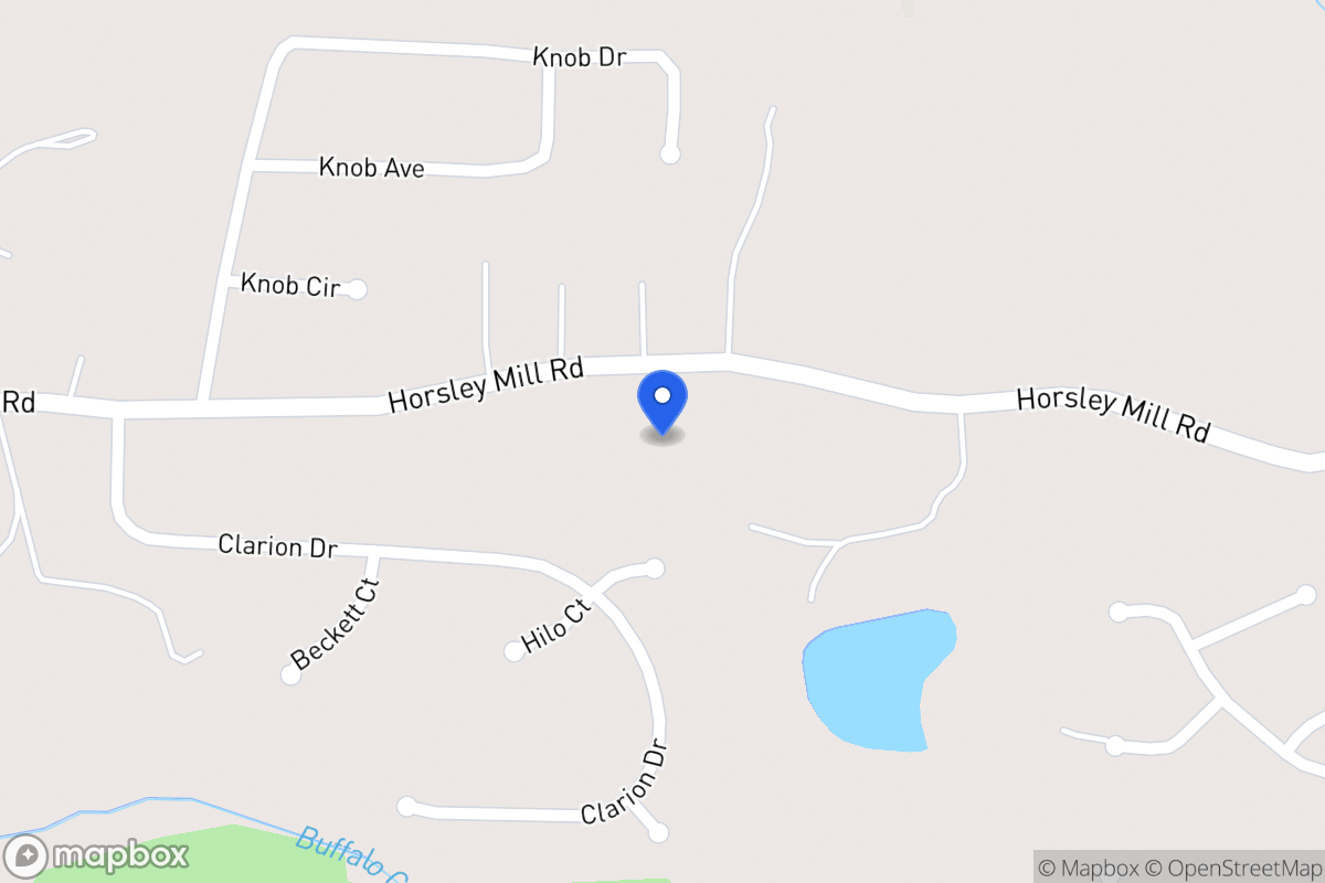 Map of 769 Horsley Mill Rd