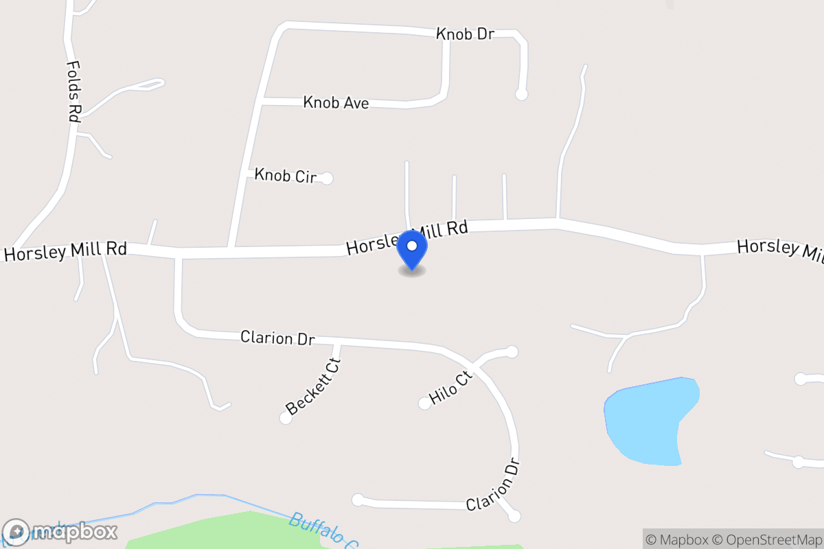 Map of 725 Horsley Mill Rd