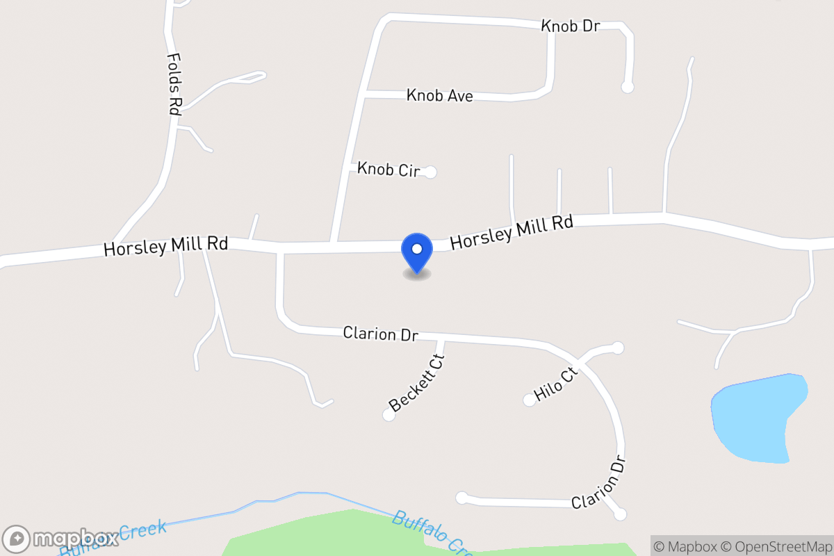 Map of 679 Horsley Mill Rd