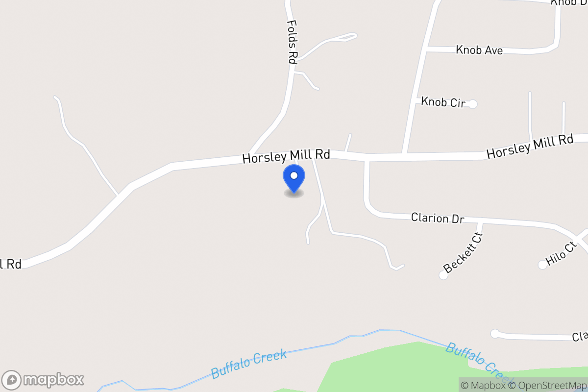 Map of 567 Horsley Mill Rd