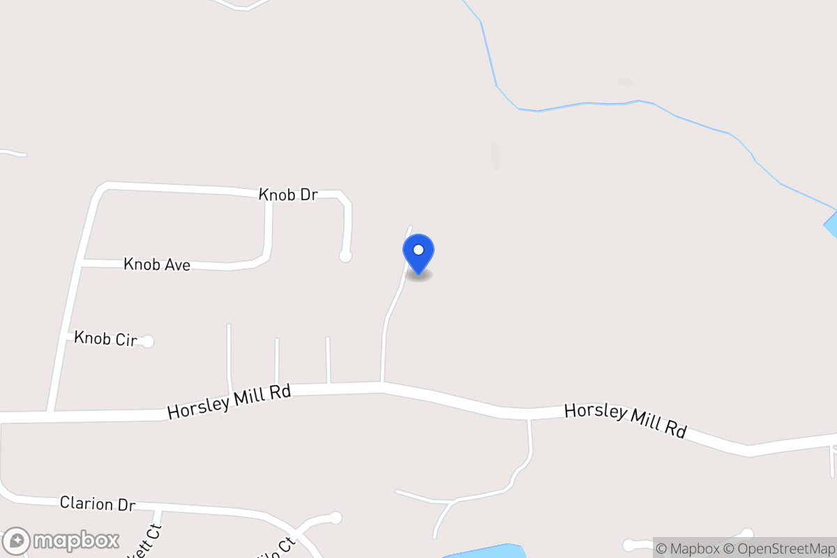Map of 810 Horsley Mill Rd