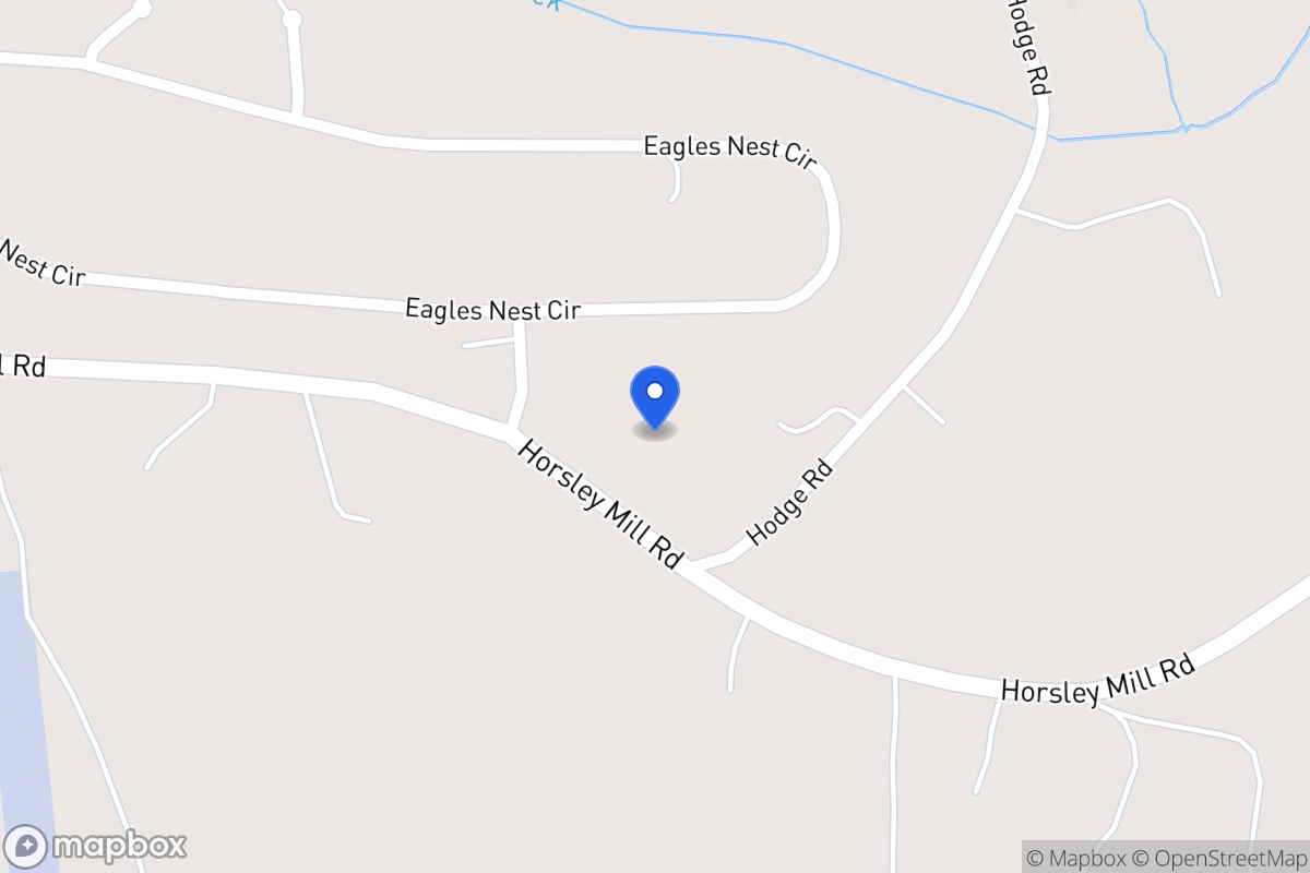 Map of 1650 Horsley Mill Rd