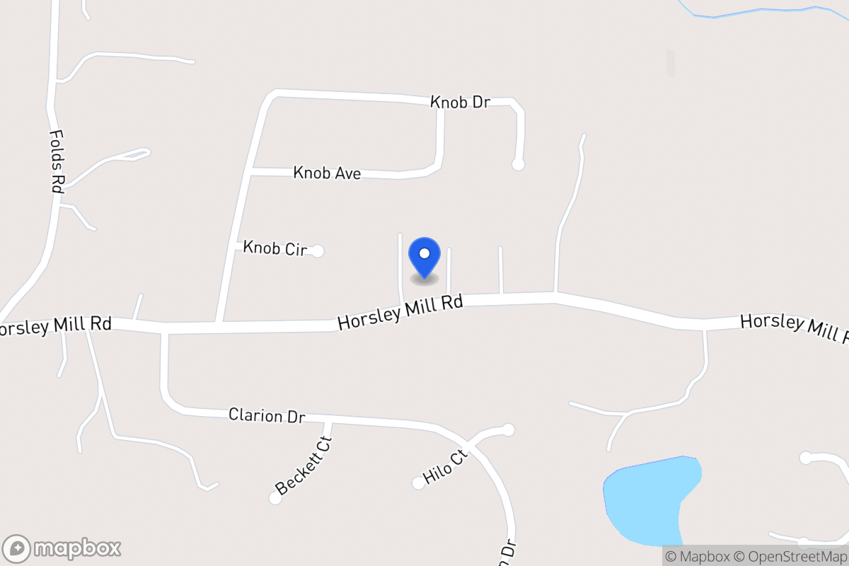 Map of 720 Horsley Mill Rd