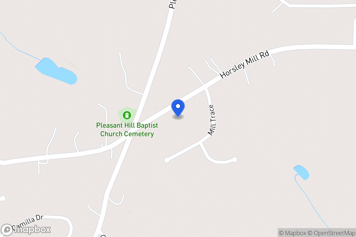 Map of 1167 Horsley Mill Rd