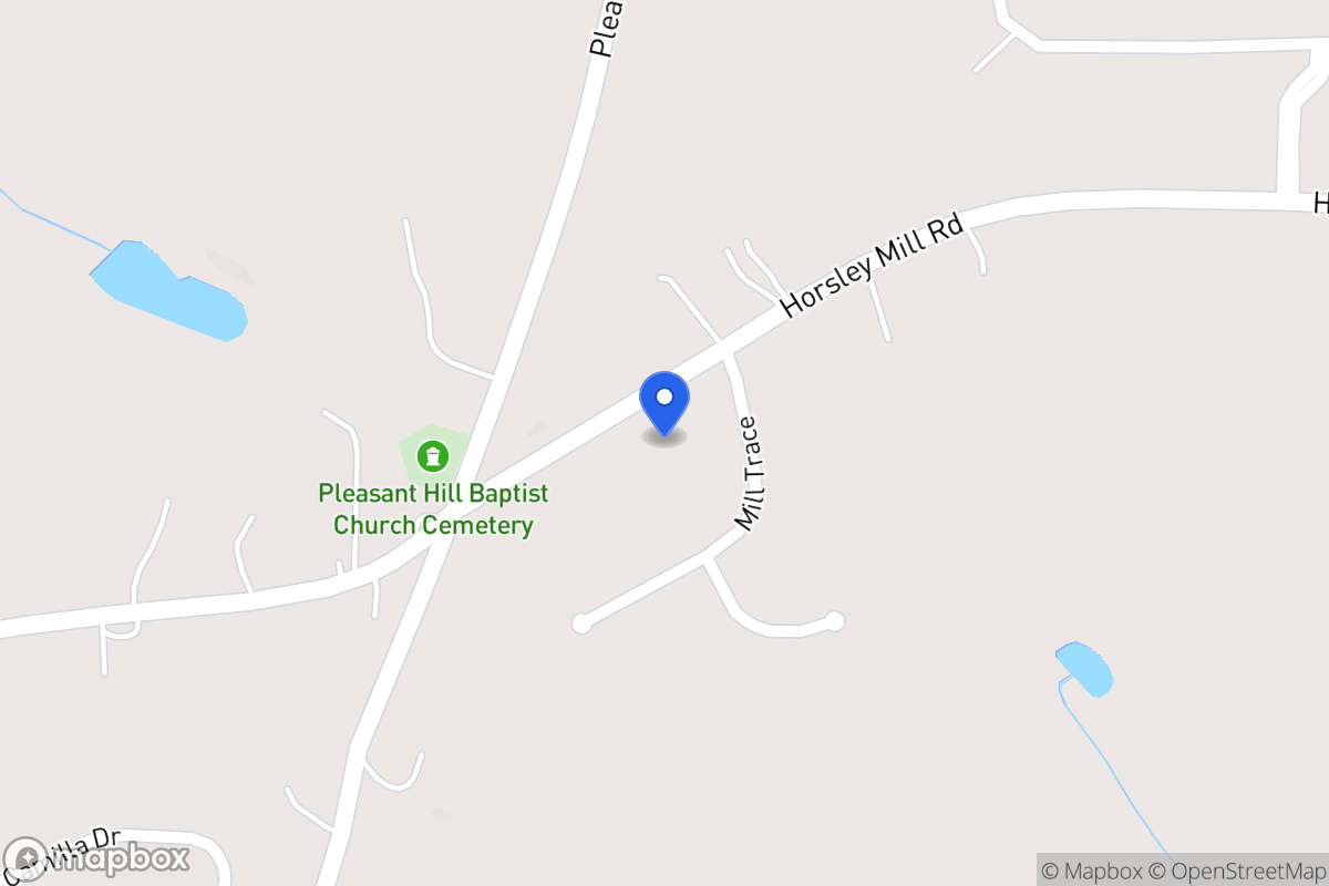 Map of 1179 Horsley Mill Rd