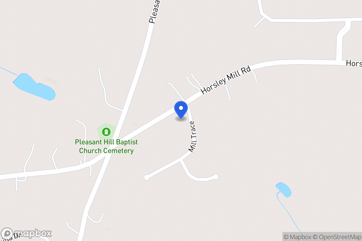 Map of 1197 Horsley Mill Rd