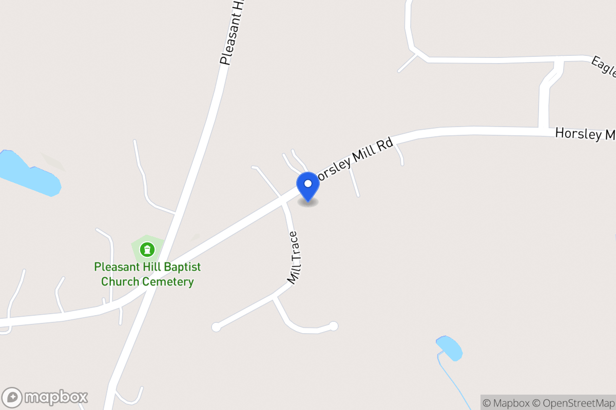 Map of 1227 Horsley Mill Rd