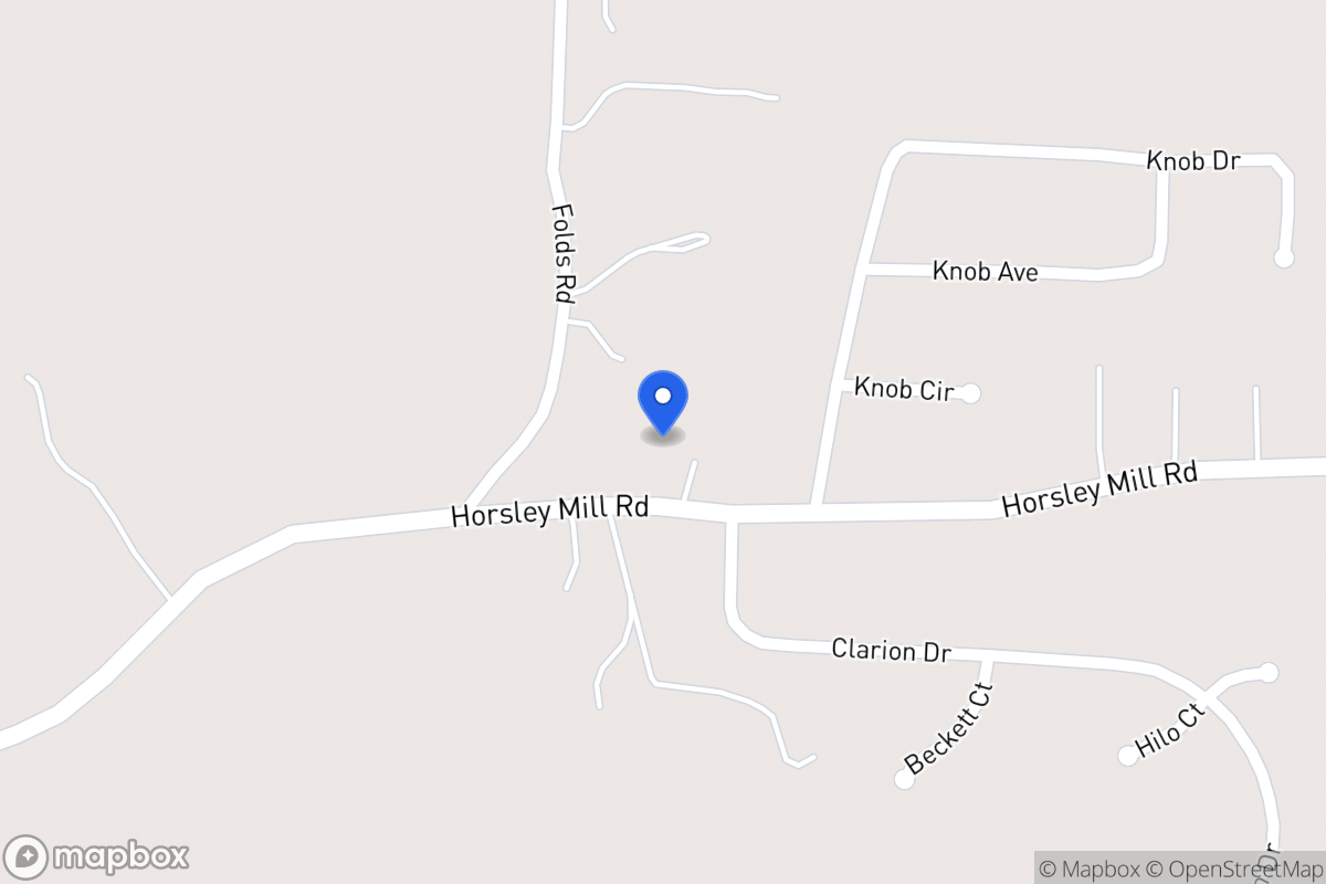 Map of 600 Horsley Mill Rd