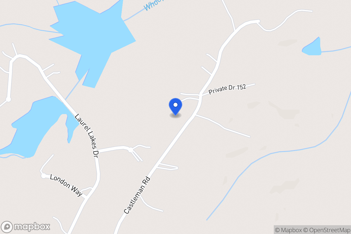 Map of 196 Castleman Rd