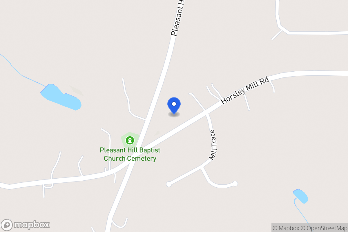 Map of 1176 Horsley Mill Rd