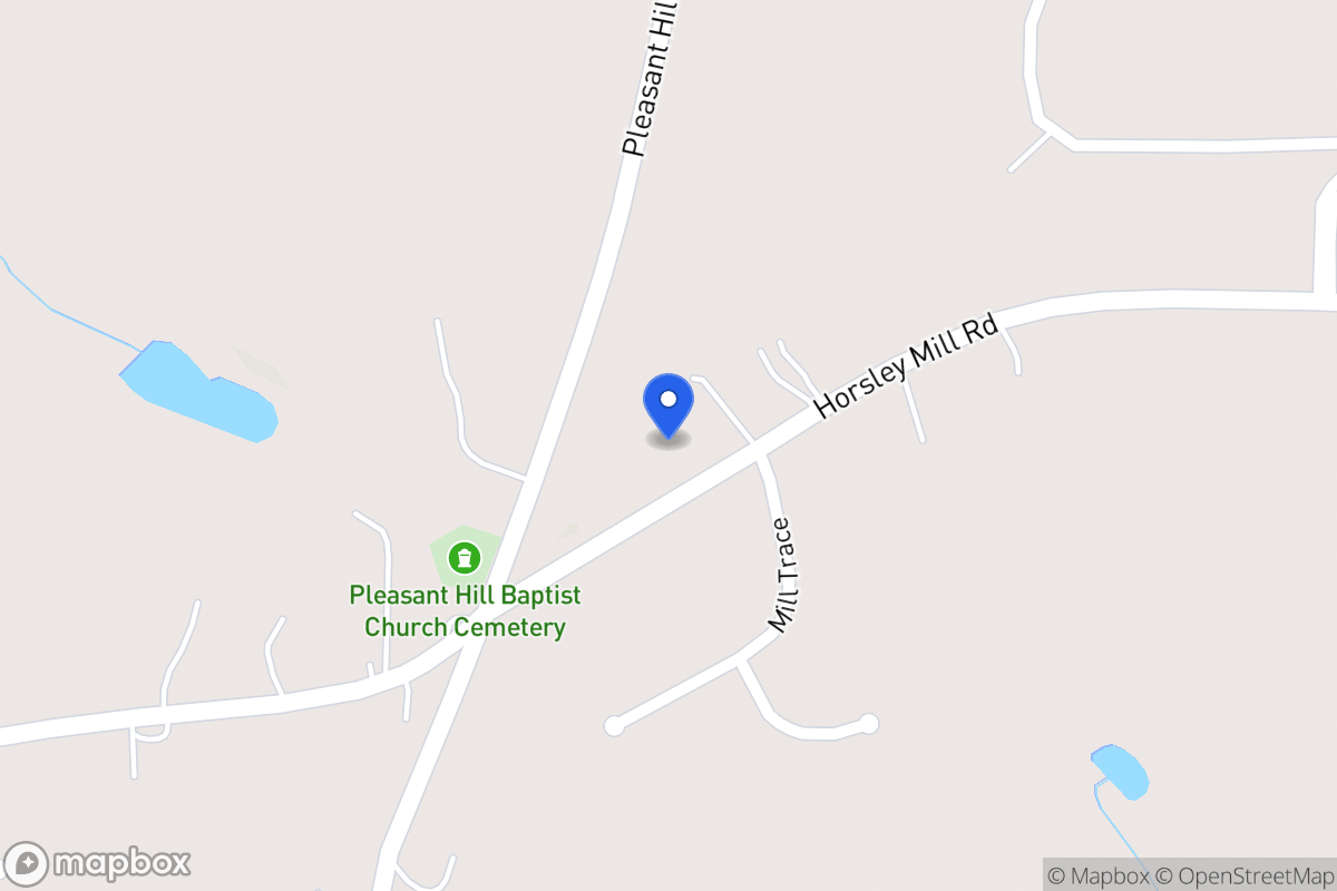 Map of 1180 Horsley Mill Rd