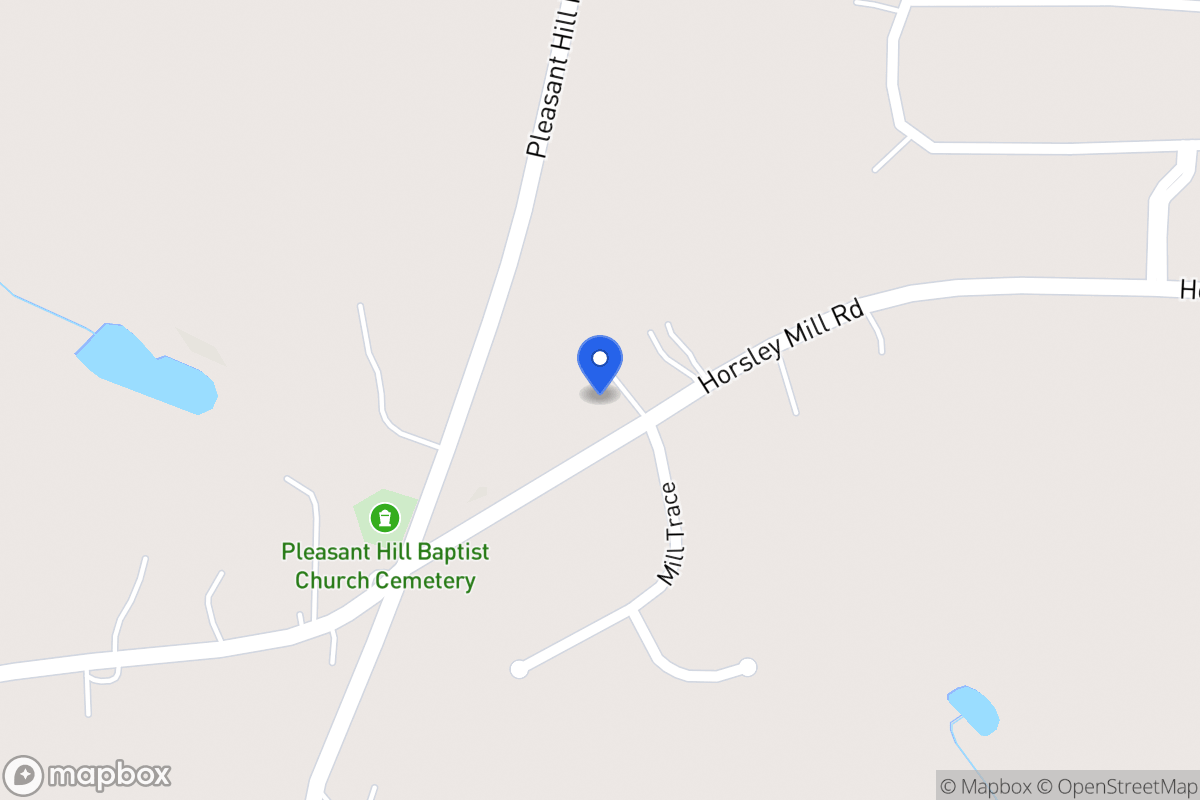 Map of 1220 Horsley Mill Rd