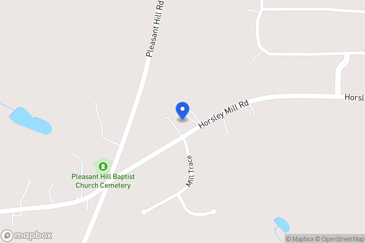 Map of 1226 Horsley Mill Rd