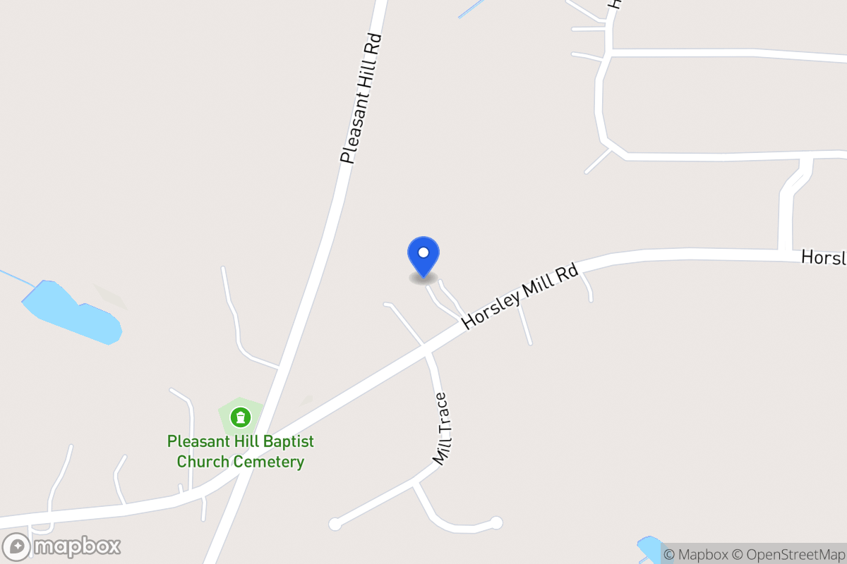 Map of 1236 Horsley Mill Rd